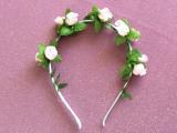 Pale Pink Flower head band